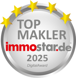 Auszeichnung: Immobilien Osterried wurde von immostar.de zum Top Makler 2025 gekürt